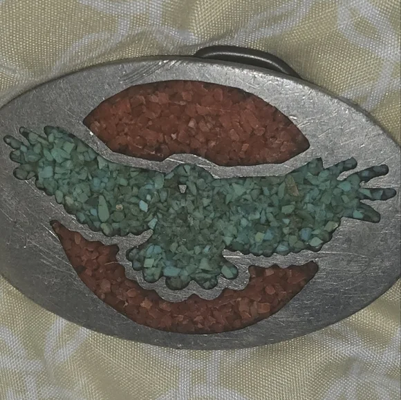 Vintage Mexican Belt buckle - Picture 4 of 4